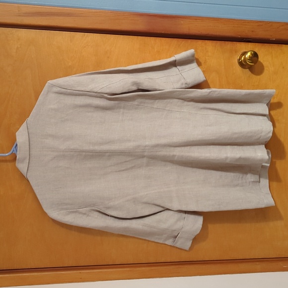 100% Linen Blazer - Picture 3 of 8